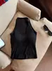 Sexy camisola para mujer con almohadillas en el pecho, adecuada para usar como prenda exterior, versátil, adelgazante, con un hermoso diseño en la espalda, top tipo tubo y top de capa base