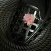 Acessórios de Flor de Sapato de Cristal Resistentes Estilo Coreano com Lantejoulas Bordadas, Franjas de Cristal Exquisite de Estilo Leve de Luxo