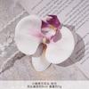 Cabeza de Orquídea Mariposa Pequeña Simulada Venta al por mayor Cabeza de Flor Pared de Flores Arreglo Floral Guirnalda Hecha a Mano Tocado Accesorios para el Cabello Fila de Flores Flor Artificial