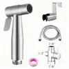 Set de Pistola Rociadora para Inodoro de Acero Inoxidable Transfronteriza, Boquilla Potenciadora de Grifo Bidet, Pistola Rociadora para Inodoro, Cabezal de Ducha