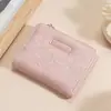 Nova recomendação Comprar Carteira Curta Feminina Vintage Estilo Mori Coreano Fashionable Nicho Bolsa para Cartões Porta-Moedas Uma
