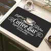Alfombrilla Drenante de Barro Diatomeas Transfronteriza, Alfombrilla Absorbente, Alfombrilla Drenante para Encimera de Cocina, Fácil de Limpiar, Alfombrilla Limpiable para Barra de Máquina de Café