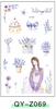 Pegatinas de Transferencia de Personajes Estilo Pastoral Yd Pegatinas de Papel para Manualidades Materiales de Decoración para Diario Corazón de Niña