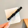 Pinza para el Cabello de Princesa para Niñas con Pinzas Laterales de Doble Capa, Pasador para Flequillo, Accesorio para el Cabello de Pinza de Pato con Flor de Camelia