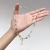 Collar Colgante Geométrico Vintage de Ámbar de Imitación Lujo Ligero Gama Alta Artesanía Pesada Estilo Étnico Cadena Larga para Suéter para Mujer
