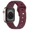 Correa Deportiva de Silicona con Patrón de Balón de Fútbol para Apple iwatch1/2/3/4/5/6/7/8/se
