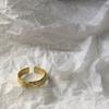Anillo de Apertura de Lata de Papel de Nicho Estilo Oscuro Simple Ajustable para Hombres y Mujeres