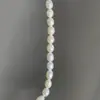 Collar Colgante de Perla Ovalada de Agua Dulce de Alta Calidad, Estilo Ol de Moda, Tendencia Ins Versátil, Diseño de Nicho Estilo Mamá
