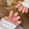 Uñas Vestibles Estrella de Caramelo Nuevo Otoño/Invierno Ojo de Gato Estilo Corto Melard Uñas Postizas de Moda Venta al por Mayor