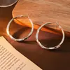 Pendientes de Aro Trenzados de Moda para Mujer, Estilo Minimalista y Elegante, Pendientes de Lujo de Gama Alta para el Trabajo al por Mayor