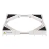 Estante Apilable Universal para Lavadora y Secadora, Altura Retráctil, Polea, Estante de Almacenamiento, Refrigerador Doméstico, Soporte Móvil Engrosado