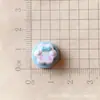 Mini Brillo Dibujos Animados Pudín DIY Crema Funda para Teléfono Celular Accesorios de Resina Pasador Hecho a Mano Diadema Material para Joyería