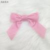 Regalo Personalizado Flocado con Nudo de Empaque Producto Terminado Decoración Navideña Lazo de Cinta Accesorios para Ropa Cincha DIY