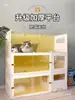 Gaiola para Gatos com Espaço Livre, Banheiro para Gatos Doméstico, Casa para Gatos Integrada, Abrigo para Gatos, Novo Ninho para Gatos, Armário para Gatos, Vila para Gatos Interna