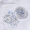 Paquete de material para manicura 2024 primavera y verano nuevo estilo mono mismo estilo hacha Corazón Torcido Cristal K9 diamante flash manicura al por mayor