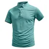 Camisa Polo de Verano Nueva Transfronteriza Más Vendida, Camiseta Transpirable de Nylon Seda de Hielo para Hombre con Sensación Fresca, Camiseta Versátil sin Costuras de Secado Rápido