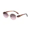 [Personalizado] Gafas de Sol Ovaladas de Moda Europeas y Americanas para Mujer, Tendencia Personalizada para Fotografía Callejera al Aire Libre, Gafas de Sol para Mujer, Transfronterizo
