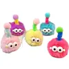 En stock Lindo Accesorios para Pasador de Pelo Retorcido con Antena para Bebé Accesorios de Hebilla para Zapatos Bola de Carbón Linda Fea Accesorios para Ropa DIY