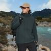 Chaquetas Personalizadas Tres en Uno al por Mayor para Hombres y Mujeres, Ropa de Trabajo de Terciopelo con Capucha Desmontable Tres Pruebas para Exteriores de Otoño e Invierno