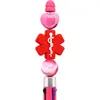 Serie de Cuidado Médico Bolígrafo de Cuentas Accesorios DIY Cuentas Sueltas Cuentas de Enfoque Caricatura PVC Pegamento Suave