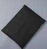 Bolsa con cierre de cremallera esmerilada de CPE de colores, bolsa opaca negra para ropa interior, bolsa de embalaje para ropa de plástico autosellante