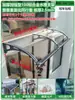Toldo Grande de Aleación de Aluminio en Stock para Ventanas de Casa, Patio, Entradas, Balcones, Toldo Impermeable y Protector Solar para Exteriores