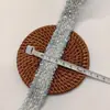 Cinturón Tejido de Tweed Colorido de Ala Ancha con Cerdas de Cepillo de Dientes, Lentejuelas Doradas de Seda, Accesorios para Ropa, Accesorios para Manualidades