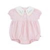 2025 Estilo K Romper de Verão para Menina Macacão de Bebê de Algodão Puro com Bordado Fofo Macacão de Engatinhar Fabricante