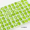 Continente Leste Broca Retangular de Ângulo Reto para Sorvete Transparente Broca para Nail Art Cristal Sem Base Colorida Acessórios de Unha Usáveis Broca
