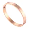 Pulsera de Acero Inoxidable de Cuatro Colores Brillantes para Hombre y Mujer, Chapado al Vacío en Acero de Titanio, Fabricante, Venta al por Mayor, Soporta Stock Disponible