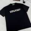 Camiseta de Algodón Puro para Hombre, Manga Corta, Doble Línea, Esenciales, Moda Urbana Americana, Casual de Verano, Corte Holgado, para Pareja