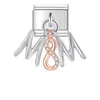 Nuevo producto transfronterizo 2026: Accesorios decorativos modulares de ajuste a presión tipo snap-fit de limón y lenguado robot, lote mixto