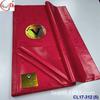 5 Jardas Tecido Bazinatikufabric Renda Africana Cor Pura Babu Perfumado Cor Pura Poliéster Embossed Bagagem