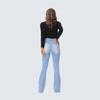 Pantalones vaqueros de cintura alta, elásticos y elegantes, ajustados y ajustados, de estilo europeo y americano, para mujer.