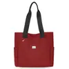 Bolso de Mano de Moda de Gran Capacidad al por Mayor Bolso Tote de Tela Oxford Logo Personalizado Bolso para Mamá Bolso de Mujer Bolso de Hombro de Nylon