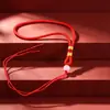 Corda para Pegar na Mão com Contas de Jade Bolsa para Incenso Corda para Pegar na Mão Wenwan Estilo Chinês Franja de Contas de Vidro Pingente DIY Cordão Corda de Mão Atacado