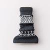 Cubiertas para Calcetines de Nieve, Calcetines Gruesos y Cálidos de Otoño e Invierno para Mujer, Calentadores de Pierna de Calcetines Apilados, Calcetines de Pantorrilla de Moda Fair Isle al por Mayor