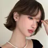 Pendientes de Trébol de Cuatro Hojas de la Suerte Estilo Coreano para Mujer, Nuevo Estilo Popular, Gama Alta, Versátiles, Exquisitos, Pendientes de Diseño de Nicho para Mujer