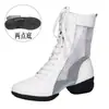 Zapatos de mujer para danza moderna, zapatos de suela blanda para baile cuadrado de todas las estaciones, zapatos de baile de marinero, botas de baile largas, zapatos de baile, zapatos de baile latino
