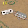 Cerradura para muebles de lámina plana de un carácter de 7 caracteres pieza de cierre código de esquina pieza tope para puerta de gabinete en forma de L pasador de soporte de estante pieza de tope