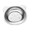 Tazón de Acero Inoxidable 304 para Comida de Bebé Dibujos Animados Tazón de Arroz Lindo para Niños del Hogar Guardería Comedor Tazón de Sopa Resistente a Caídas