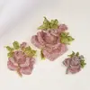 Broche de Aleación de Rosa, Pin de Vestido Floral de Moda y Exagerado, Joyería Transfronteriza de Amazon, Broche de Rosa Tridimensional