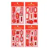 Novos Produtos Exclusivos Transfronteiriços, Tudo Corre Bem, Adesivos Criativos Estilo Chinês, Materiais para Caderno Inspiracional de Bênçãos, Adesivos para DIY no Atacado