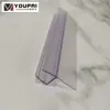 Fabricante de Foshan Venta al por mayor Tira Impermeable para Cabina de Ducha Tira Impermeable para Baño Tira Selladora Transparente de PVC Tira Impermeable con Forma de H