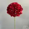 Casamento Estilo Chinês Estilo Vermelho Decoração de Guia de Estrada Arranjo de Flores Artificiais Flor de Teto Cerimônia de Noivado Arranjo de Banquete Arte com Flores Artificiais de Casamento