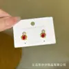 Aretes de Coliflor con Circonita Microincrustada, Plata S925, Diseño Único de Nicho, Aretes Versátiles al por Mayor para Mujeres, Aretes de Tachuela de Coliflor
