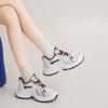 Zapatos Dad para Mujer 2025 Primavera y Verano Nuevos de Moda Transpirables de Suela Gruesa Versátiles Blancos Zapatos Deportivos para Estudiantes Ligeros