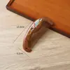 Peine de Sándalo Negro Dorado Pintado Arte de Laca Hecho a Mano Peine de Madera Cabello Suave Peine de Madera Especial para Mujeres con Logo Grabado Regalo