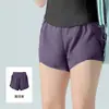 Shorts de Yoga para Mulheres, Corrida de Verão, Dois em Um, Caimento Solto, Respirável, Fitness, Casual, Anti-Exposição, Shorts de Secagem Rápida