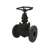 Válvula de globo de acero forjado J41H-25A, manual, de alta presión y alta temperatura, con brida, A105, válvula de compuerta de varilla abierta, de fábrica.